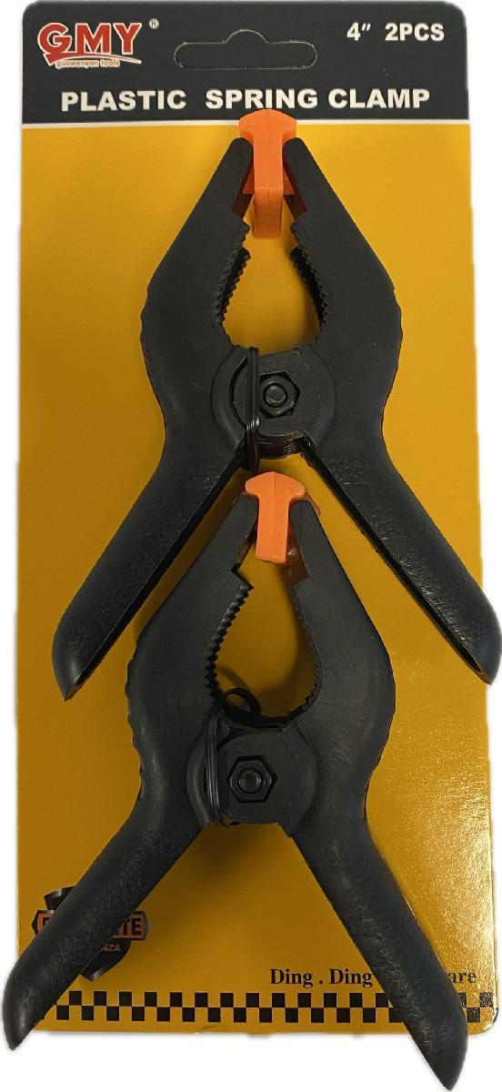 4'' Plastic Spring Clamps - 24 Pcs image