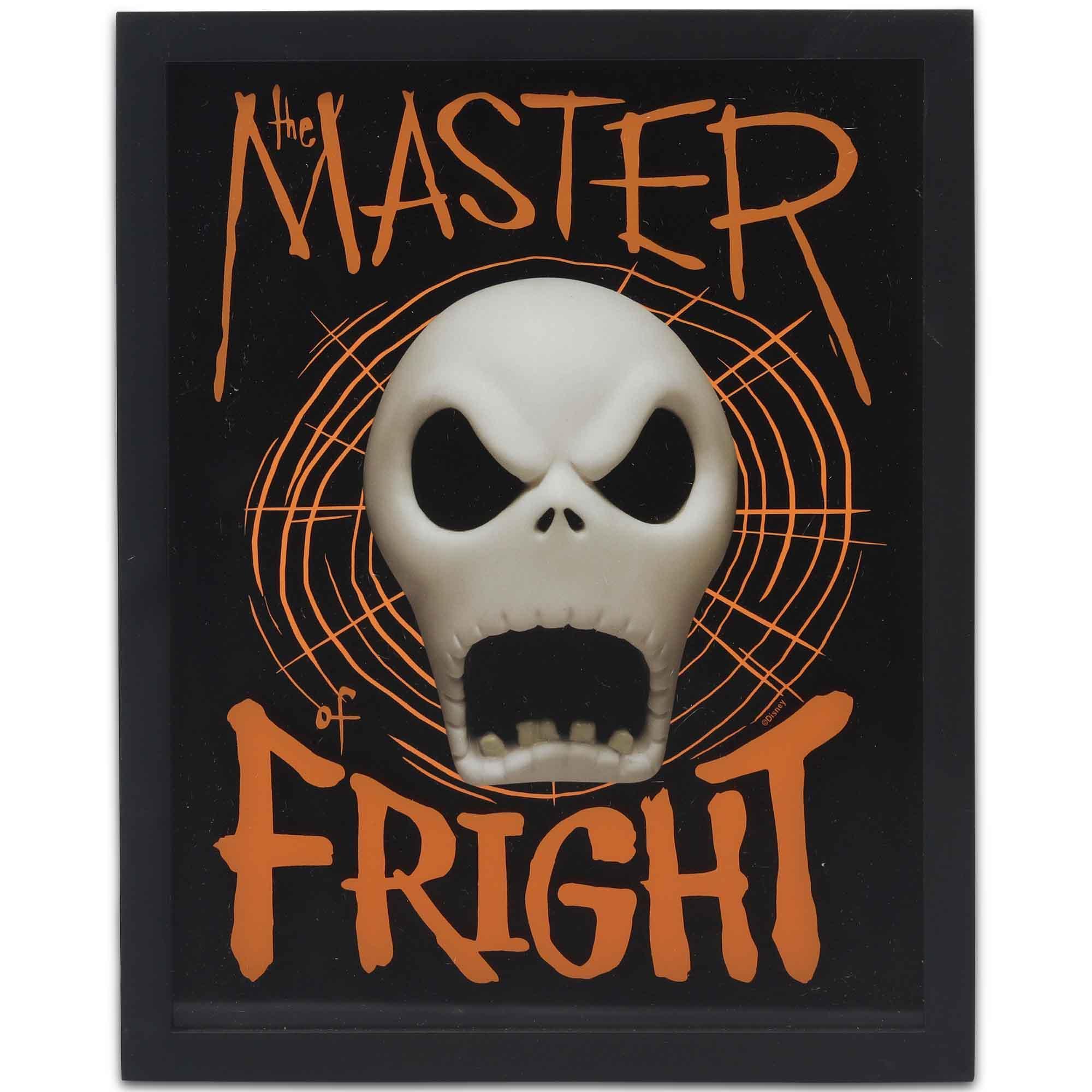 The Nightmare Before Christmas Master of Fright Framed Glass Wall Decor